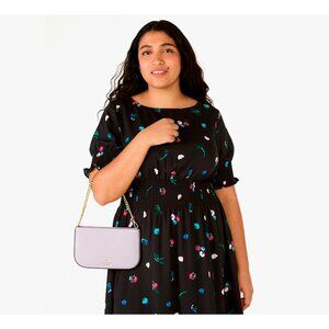 G Kate Spade Madison Lilly Pochette Lilac Leather Chain Purse KF396 Bag NWT $249